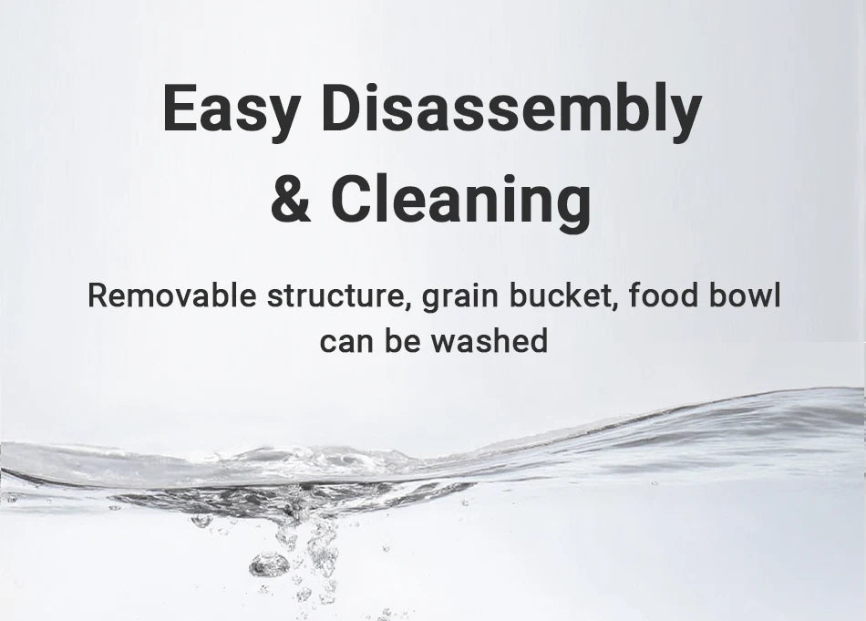 ROJECO Automatic Cat Feeder 2L Smart Pet Food Kibble Dispenser WiFi App Remote Control  Dog Feeder For Pet Cat Dog Accessories