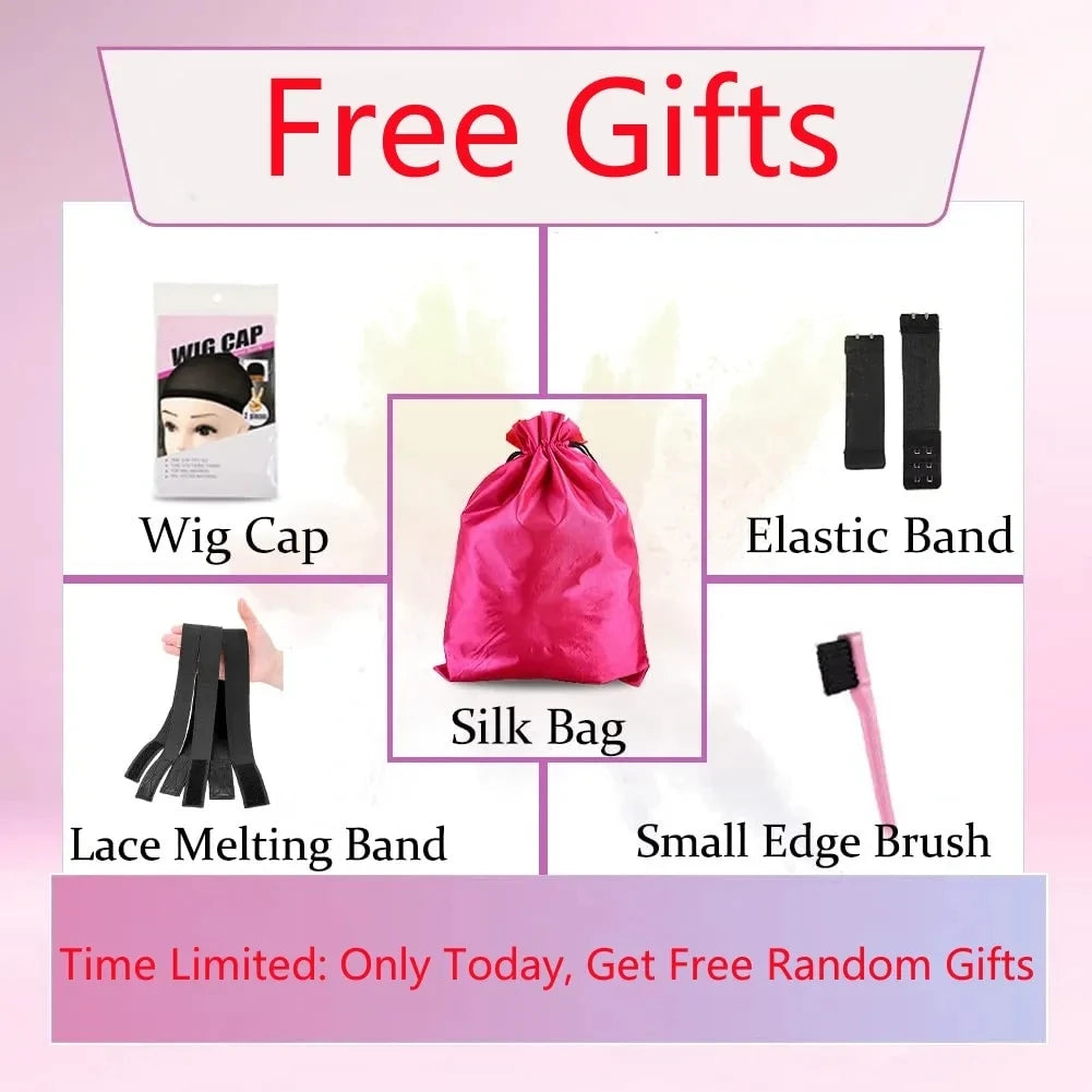 Chocolate Brown Lace Front Wig Transparent HD 13x4 Lace Frontal Wig 100% Colored 4x4 Lace Body Wave Human Hair Glueless Wigs