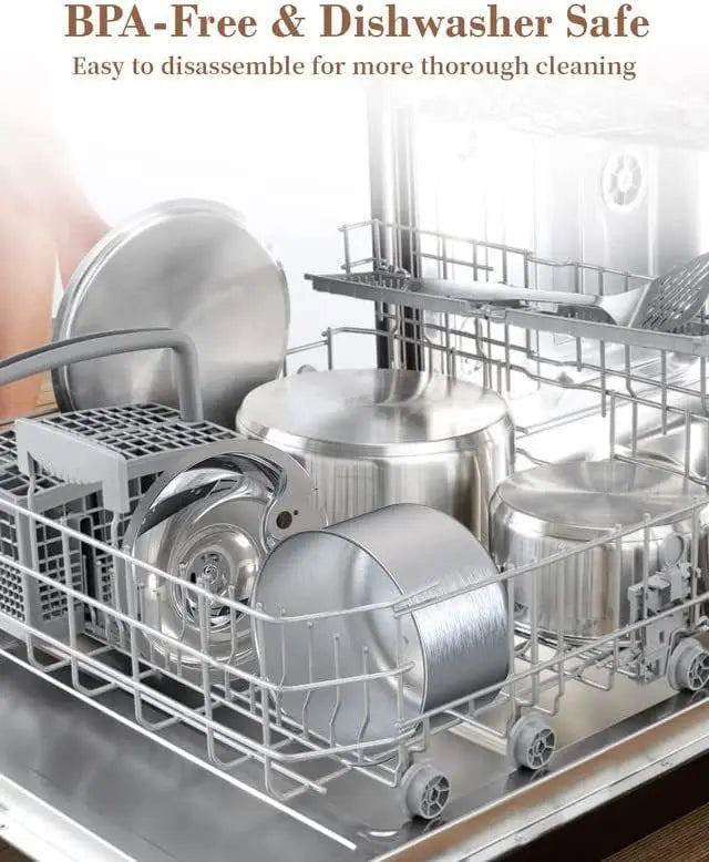 2L fully stainless steel pet water dispenser automatic cat water fountain with red water level Holiday gifts floaters